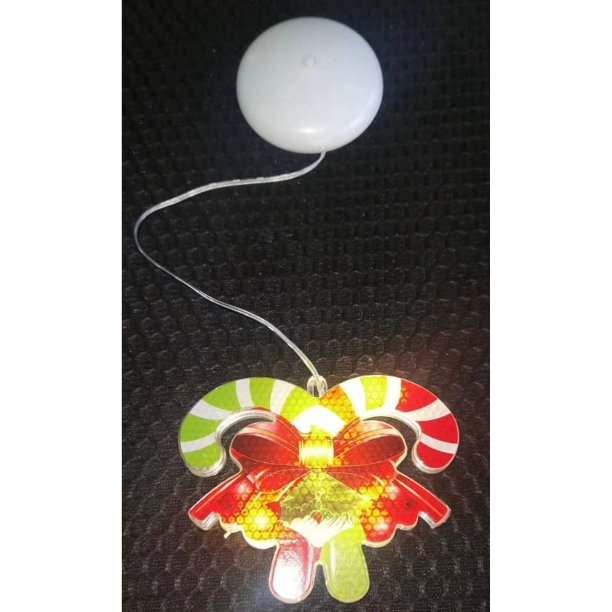 Nuevos adornos navideños, luces LED colgantes, decoración de dormitorio, decoraciones navideñas, decoración de vidrio para ventana del hogar, batería cálida
