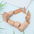 thumbnail image 2 of EIMELI 11 Pcs Geometric Solids Wooden Montessori Toys Math Games Toys Blocks Math Manipulatives Geometry Set Geo Blocks with Tote for Kids Preschool Learning, 2 of 5