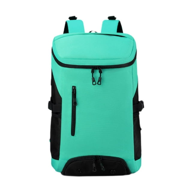 Bolsa de bádminton para hombre y mujer, mochila de tenis, accesorios, bolsa para palas, bolsa de lona deportiva ajustable, mochila para raquetas para Verde
