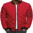 thumbnail image 1 of Men‘s Bomber Jacket Casual Fall Winter Military Jacket and Coats Outwear, 1 of 4