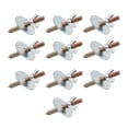 thumbnail image 1 of Kits de tornillos de fijación, tuerca de tornillo con juntas, accesorios de jaula, Hardware para de soporte de entrenamiento de aves, poste, 1 of 9