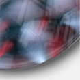 thumbnail image 3 of Designart 'Macro Prickly Texture Design ' Modern wall clock, 3 of 6