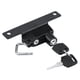 thumbnail image 1 of Helmet Security Lock, Aluminium Alloy Helmet Lock Reliable High Strength Portable Black For Motorbike ANGGREK Otros, 1 of 8
