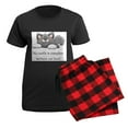 thumbnail image 5 of CafePress - No Outfit Is Complete Pajamas - Women's Short Sleeve Print T-Shirt and Pants Dark Cotton Pajama Set, 5 of 7