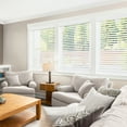 thumbnail image 2 of Chicology Cordless 2-in Faux Wood Blinds, Chelsea White (Commercial Grade) - 68"W X 60"H, 2 of 8