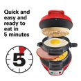 thumbnail image 4 of Nonstick Panini Press Sandwich Maker, 2 In1 Breakfast Sandwich Maker Grill Sandwich Press Grill with Indicator Light, Grilled Cheese Maker Perfect for English Muffins, Croissants, 4 of 7