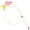 Pink, variant on SPRING PARK Kitten Cat Toy Stick Rod Teaser Flowers Design Bell Feather Play Pet Dangler Wand Funny