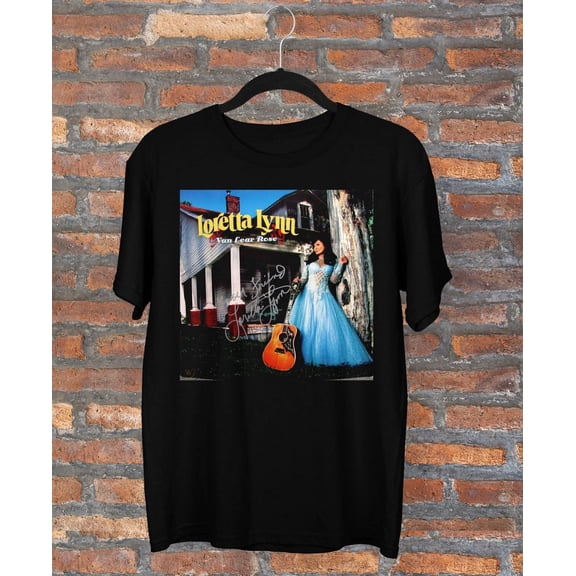 Loretta Lynn signed T-shirt Black Cotton Tee All Sizes S to 5Xl