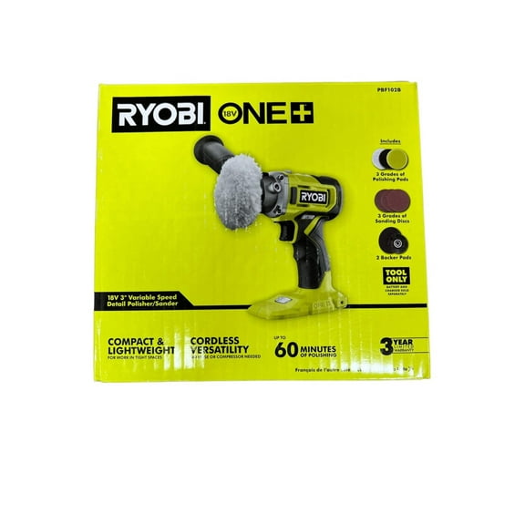 ONE  18-Volt Cordless 3 in. Variable Speed Detail Polisher/Sander (Tool Only)