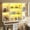White, variant on melmine 33.5" Floating Shelves with LED Lights,Wall Mounted Shelf with 8 Storage Cubes & 8 Hooks, for Bedroom,Kitchen,Bathroom,White