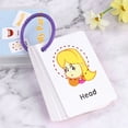 thumbnail image 4 of 2 Ensembles Pratique Portable Durable Réutilisable Léger Carte Flash Jouet Éducatif Enfants Tout-Petits Enfants, 4 of 6