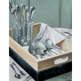 thumbnail image 2 of Roelofs, Wouter 12x14 White Modern Wood Framed Museum Art Print Titled - Silverware I, 2 of 4