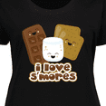 thumbnail image 4 of Inktastic I Love S'mores Women's Plus Size T-Shirt, 4 of 5
