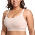 thumbnail image 3 of Sostén de Lactancia Deportivo Gratlin Talla Plus 5X-Large Beige, 3 of 5