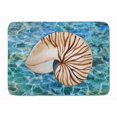 thumbnail image 1 of Carolines Treasures BB5368RUG Sea Shell & Water Machine Washable Memory Foam Mat, 1 of 4