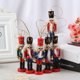 thumbnail image 2 of 1Pc 2024 Year Wooden Nutcracker Doll Soldier Puppet Christmas Kids Gifts New Tree Pendant Ornaments Decoration, 2 of 5