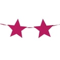 thumbnail image 2 of 10pcs Bandera Banderín Estrellas Colgante Fucsia Decoración para Hogar Colco Banner móvil Felt, 2 of 7