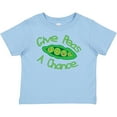thumbnail image 3 of Inktastic Give Peas a Chance. Boys or Girls Baby T-Shirt, 3 of 5