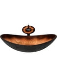 thumbnail image 4 of Novatto NSFC-0088031001ORB Rena Glass Vessel Bathroom Sink 4-Piece Set, Oil Rubbed Bronze, 4 of 7