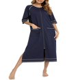 thumbnail image 1 of Robe de Nuit à Manches Courtes pour Femme, 1 of 6