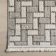 thumbnail image 4 of nuLOOM Alora Geometric Tassels Area Rug, 4' x 6', Alora Ivory, 4 of 9