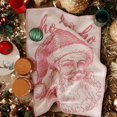 thumbnail image 3 of Sea ​​Me At Home Juego De Paños De Cocina Navideños De 4-100% Algodón Jacquard Paños De Cocina Festivos Para Decoración Navideña Regalo Perfecto Para Anfitriona (Feliz Navidad), 3 of 5