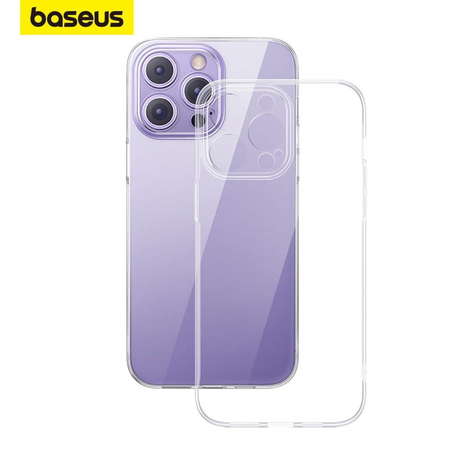 Baseus Clear Case for iPhone 14 15 Pro 13 12 11 Pro Max Plus Soft