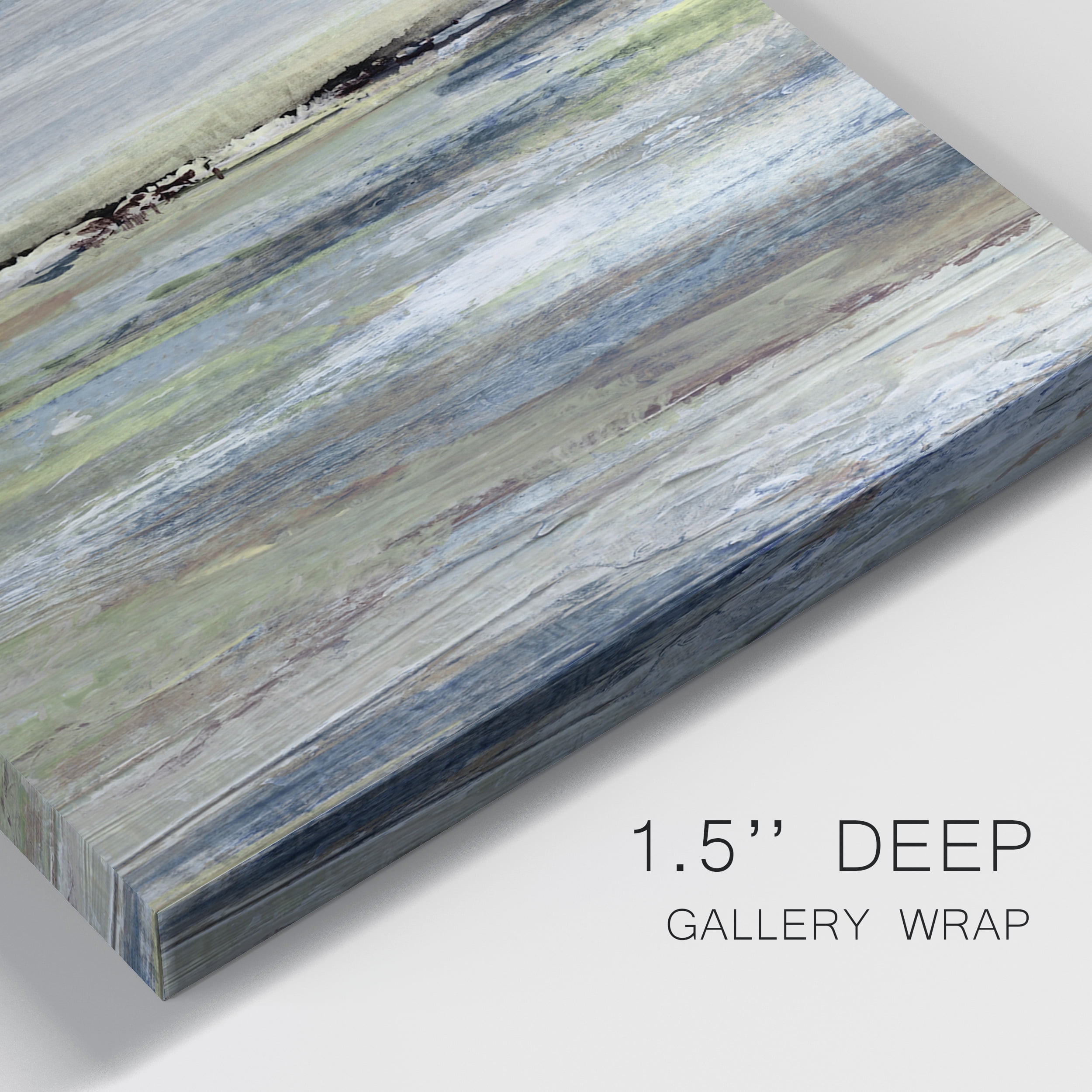 Wetlands I Premium Gallery Wrapped Canvas - Ready to Hang - Set of 2 - 40 x 60 Each