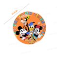 thumbnail image 2 of Decoración para fiesta temática de Mickey Mouse transfronteriza: bandeja de papel, mantel, servilleta de papel, vajilla, vasos de papel | Cuchillo naranja (10 unidades), 2 of 5
