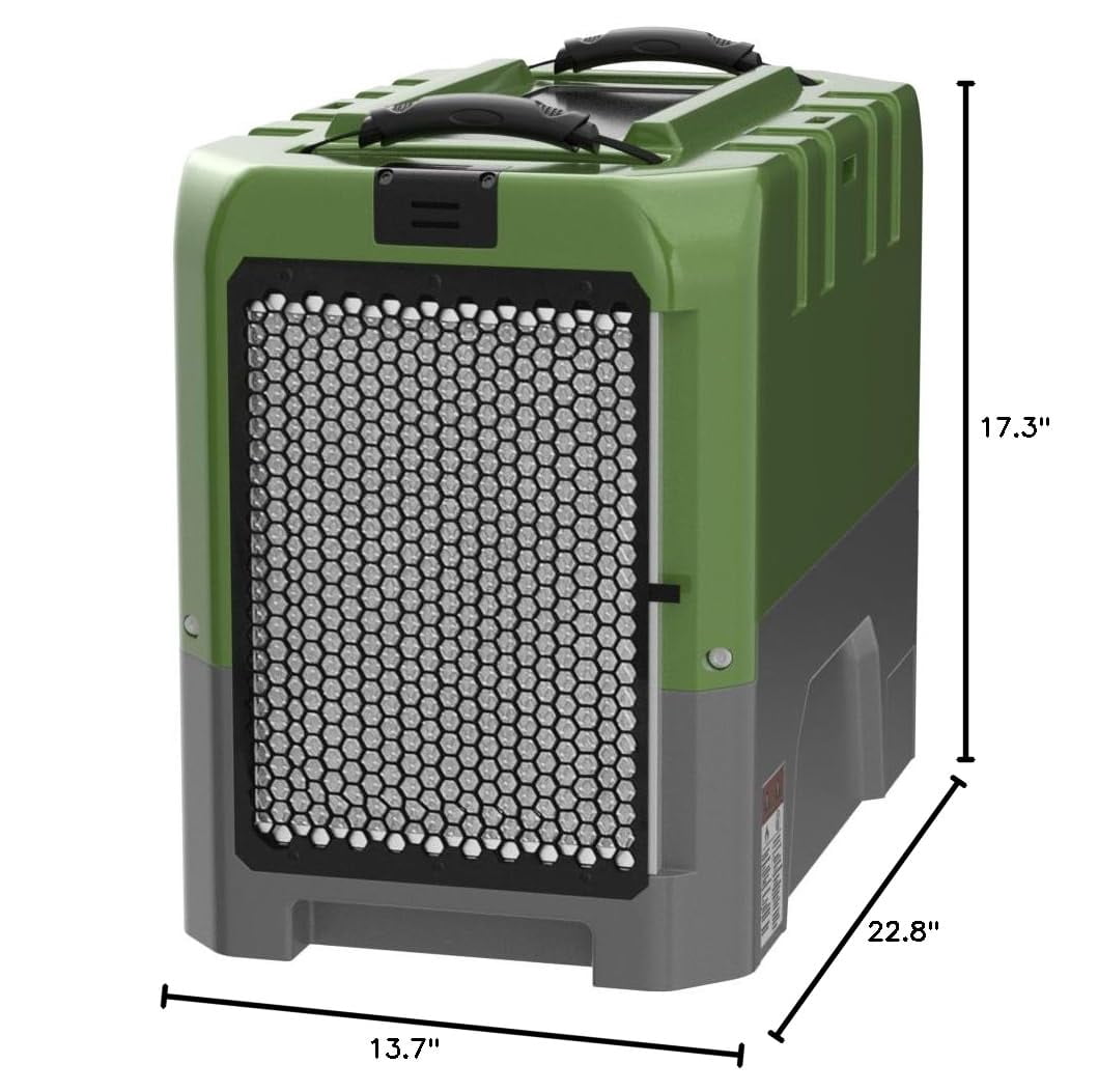 ALORAIR Commercial dehumidifiers With Wi-Fi,Up to 2,300 Sq.Ft,180 PPD Industrial Dehumidifiers with Drain Hose, for Water Damage Restore, Flood Repair, Large Space, Job Sites, 5 Year Limited Warranty