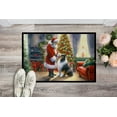 thumbnail image 2 of Carolines Treasures DAC4097MAT 18 x 27 in. Unisex Collie & Santa Claus Doormat, 2 of 5