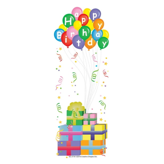 SHAPES ETC. Bookmarks - Birthday Celebration
