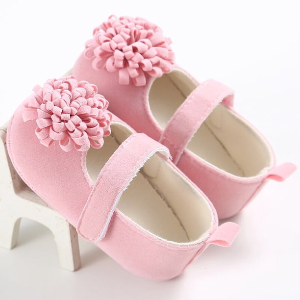 Zapatos de algodón para niñas pequeñas, zapatos de algodón Retro para primavera y otoño para niños pequeños, primeros pasos de fondo suave para niños de 0 a 18M Tan Jianjun unisex