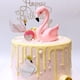 thumbnail image 5 of Gwong Decoración hogareña Linda resina flamenco ornamento de animales fiesta de boda mesa de mesa de decoración de pasteles Gwong 95436, 5 of 7