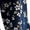Navy, variant on Levmjia Women's Floral Autumn Dress V-Neck Long Sleeve Ruffled Polyester Casual with Elastic Waist Comfortable Vacation Office Wear Multi Color Options