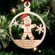thumbnail image 1 of De Madera Ahuecado Gingerman Colgante Árbol De Navidad Colgante Colgante Regalo Para Amigos Y Familiares Scienceny HA045231-04, 1 of 5