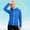 Blue, variant on Boys Sun Protection Jackets, Hooded Zipper Long Sleeve Sports Rash Guard Blue Size 10-12T