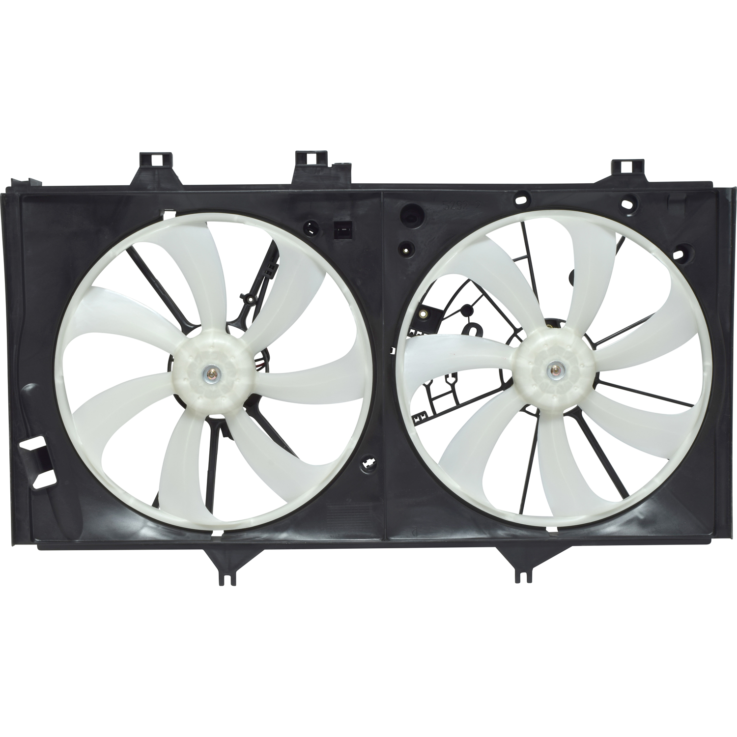 Dual Radiator And Condenser Fan Assembly