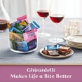 thumbnail image 6 of GHIRARDELLI Dark Chocolate Raspberry SQUARES, 9 oz Bag, 6 of 9