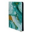 thumbnail image 3 of HemaKayy Decorative Leather Book Sleeve Covers, Colorful Book Cover for Men and Women Bible Classroom Textbook Protection and Care (6.3" x 8.7") - Unique Marble Texture, 3 of 5