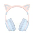 thumbnail image 3 of Auriculares de Música Plegables, Auriculares Con Orejas de Gato Led de 7 Colores, Auriculares para una una una conexión estable dento de 10 m, 3 of 7