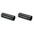 thumbnail image 1 of 2pc Guitar Slide Black Stainless Steel Finger Knuck, 1 of 8
