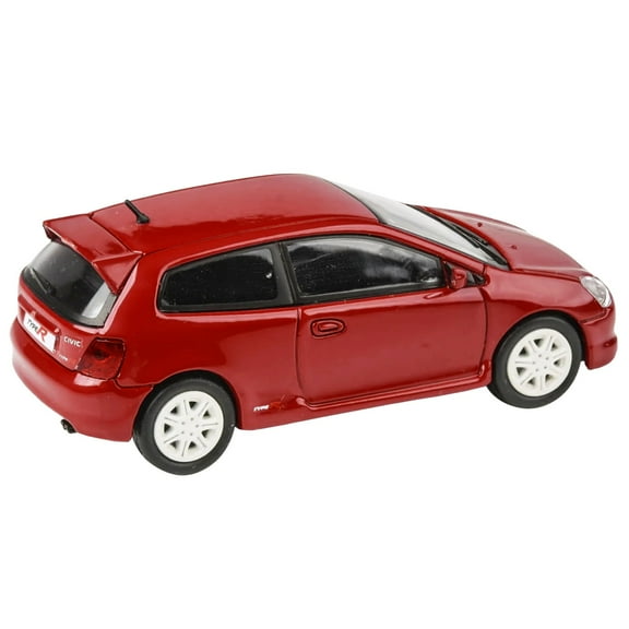 2001 Honda Civic Type R EP3 Milano Red 1/64 Diecast Model Car by Paragon Models