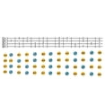 thumbnail image 3 of 2x Ukulele Decals Fretboard Note Decals Sticker for Ukulele Beginners, 3 of 4
