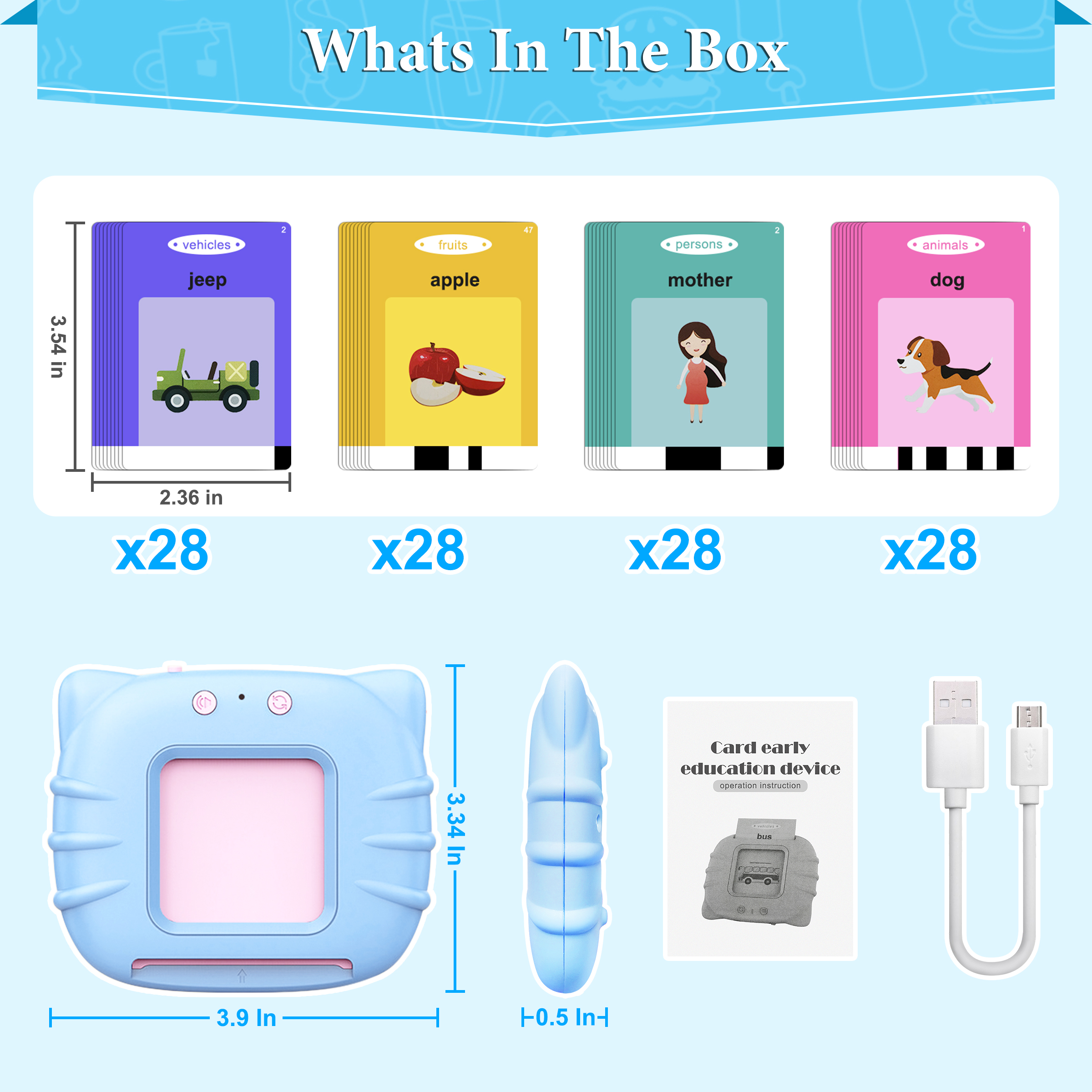Magotan Talking Flash Cards Educational Learning Toy photo 5