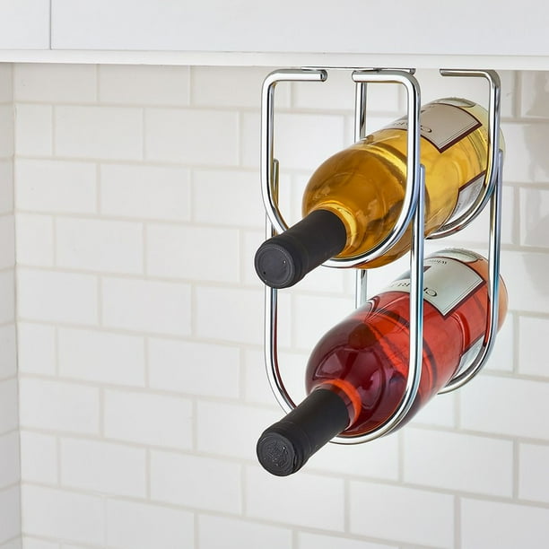 RevAShelf Oil Rubbed Bronze Under Double Wine Bottle Rack