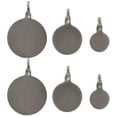 thumbnail image 1 of COMPUKAS Hanging Stainless Steel Targets 6Pcs for Shooting Practice 1.2*1.2*0.08in, 1 of 8