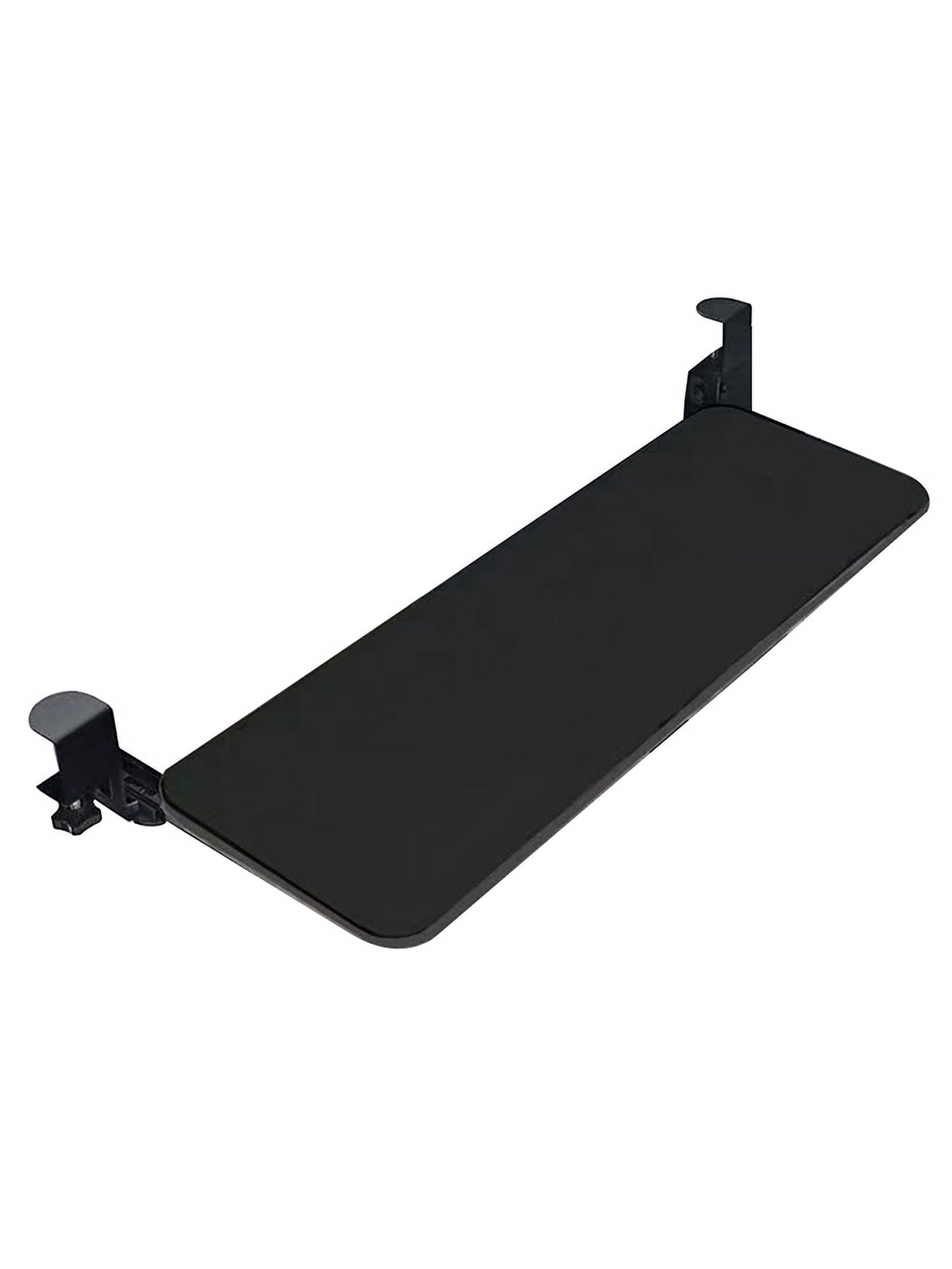 golytefs Keyboard Tray Under Desk with C Clamp Mount Slide Out Computer Keyboard Drawer