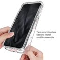 thumbnail image 2 of KAIYANG Funda para teléfono con estampado de patrones para Google Pixel 8 Pro, marco de PC + funda de teléfono transparente anticaídas de TPU, estilo H, Google Pixel 8 Pro, multicolor, 2 of 5