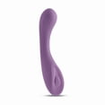 thumbnail image 1 of Desire Collection Pure Rechargeable Silicone G-Spot Vibrator, Purple, 1 of 4